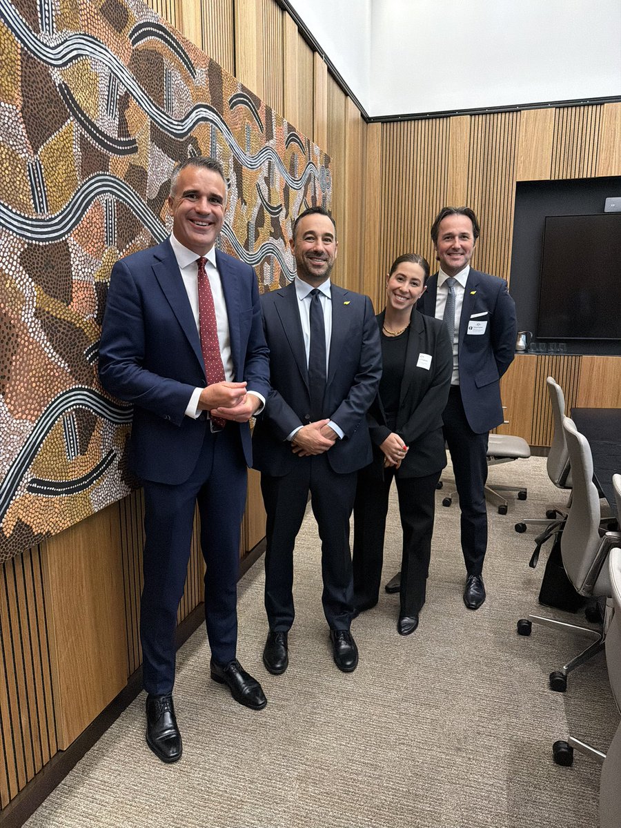 PMalinauskasMP's tweet photo. Hermeus are pursuing an ambitious project to build reusable hypersonic aircraft. A really interesting discussion with their team, led by Chief Executive Zach Shore, about opportunities in South Australia. https://t.co/EUFqwOU6yX