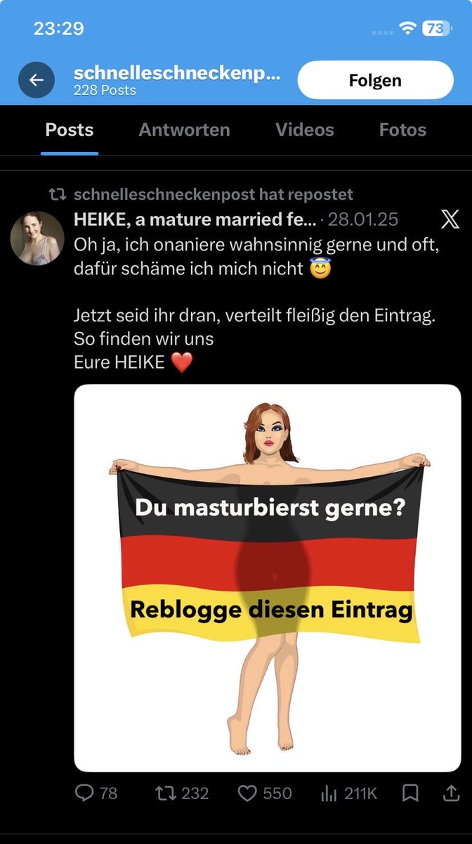 GrunFrun's tweet photo. @schnellesc65611 @vollmarcant1 Und sie sind der Inbegriff von Widerlichkeit. 🤮

Ein Blick auf ihr Profil reicht aus, um zu wissen, dass sie sogar der erstbesten KI-OnlyFans-Schnecke hinterhergeiern. Einfach nur ekelhaft. https://t.co/IQN9DaAXuU