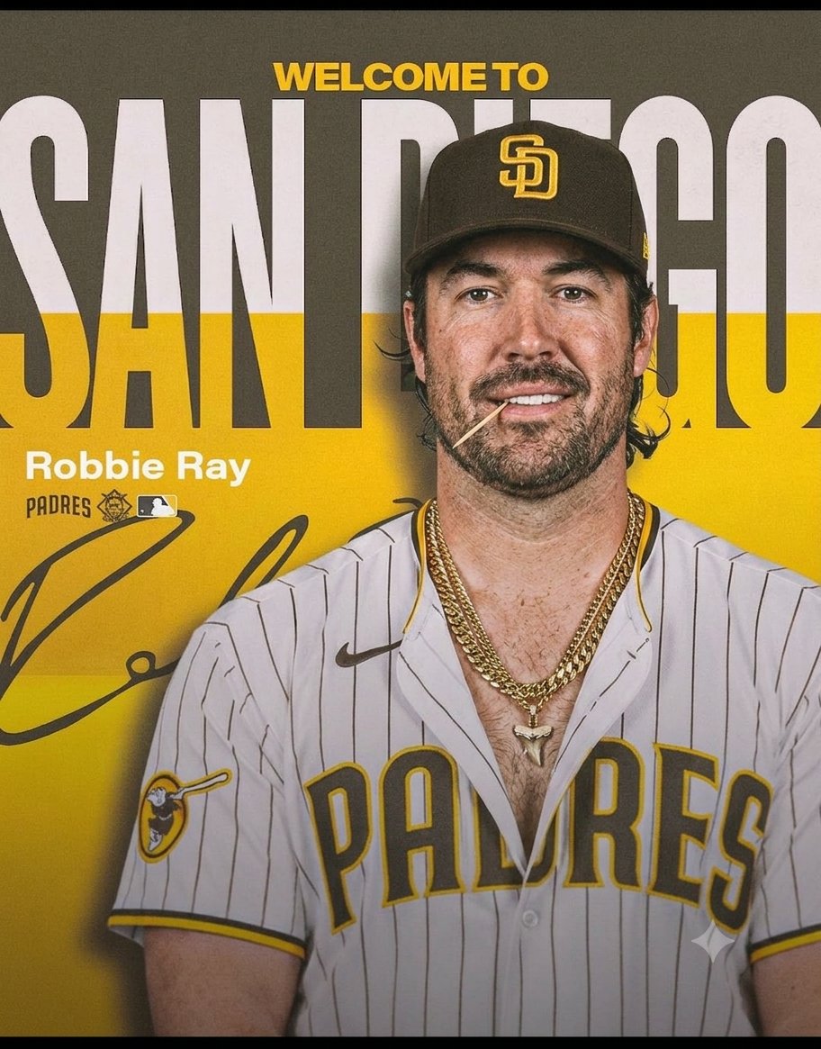 Steelerarchist's tweet photo. @Padres @RobbieRay Robbie Ray-zor Ramon https://t.co/pk62PtlDkK