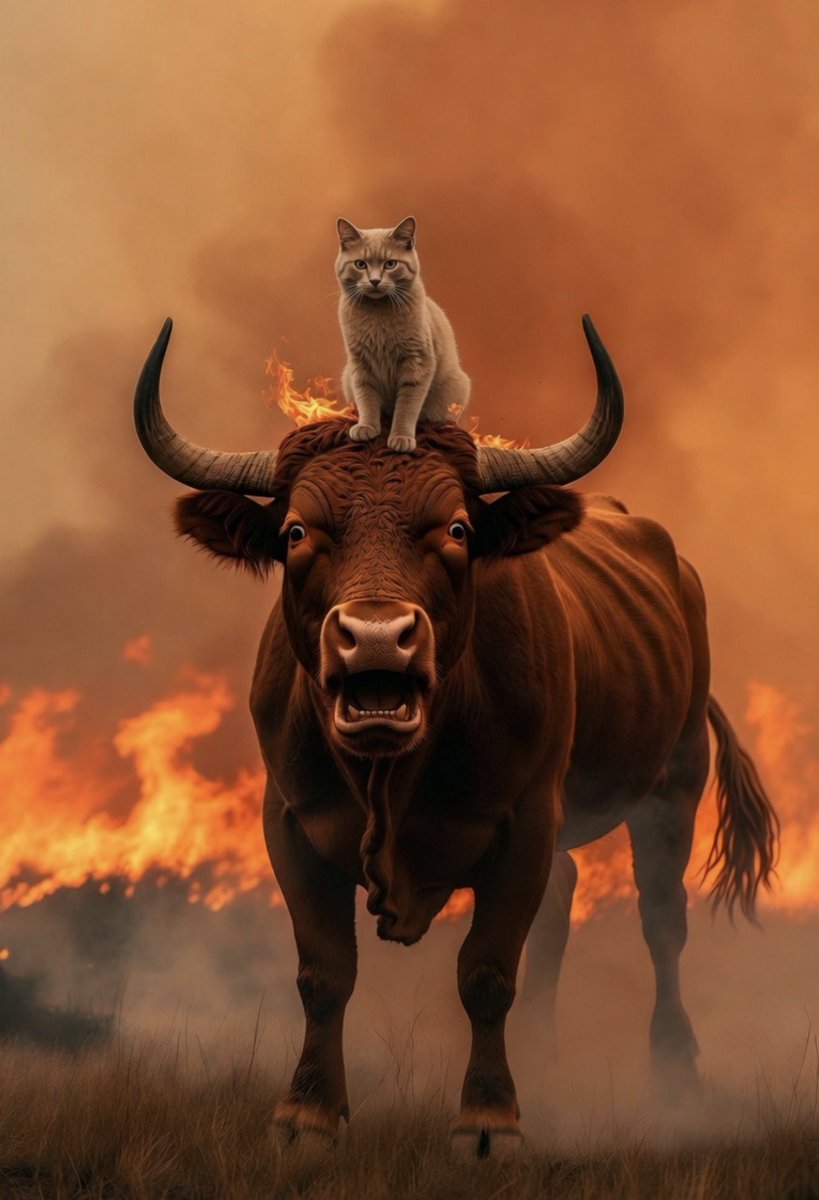 bullcoinpump's tweet photo. THE  BULL WILL DEFEND CATE AGAINST ALL HATERZ. You can’t stop @thecatecoinSOL 

$bull https://t.co/FwDCHin7kd