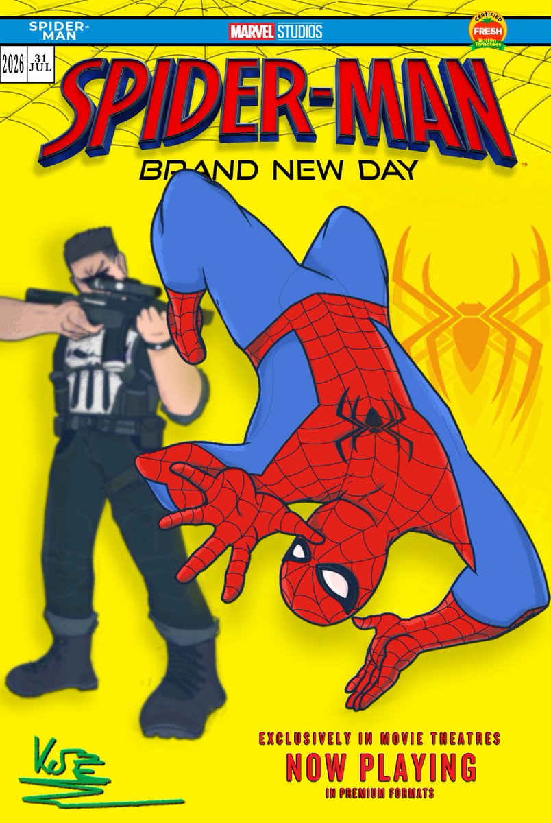 KobottRobot's tweet photo. excited to see🕷️🕸️ #spiderman #brandnewday 🕸️🕷️
#digitalart #art #mcu #marvel #marvelart https://t.co/DO4Yhj5rOF