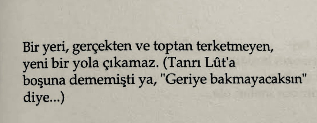 sukrancetinkya's tweet photo. Bir yeri, gerçekten ve toptan terketmeyen, yeni bir yola çıkamaz.

Oruç Aruoba https://t.co/VADt7lhr8J