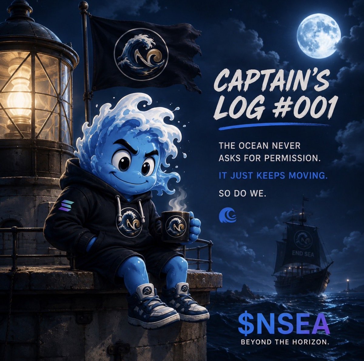 EndSeaHQ's tweet photo. Captain’s Log #001

The horizon doesn’t get closer by waiting.

It gets closer by sailing.

Every great journey begins when almost nobody is watching.

🌊 Beyond the Horizon.

Captain Wave.

$NSEA https://t.co/0oSos0KBQ1