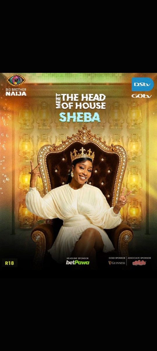 THENENEGOVERNOR's tweet photo. Biggie :
Sheba sit on your thrown yeeees
Queen Sheba
#Bbnaija https://t.co/8HLtYPBNfH
