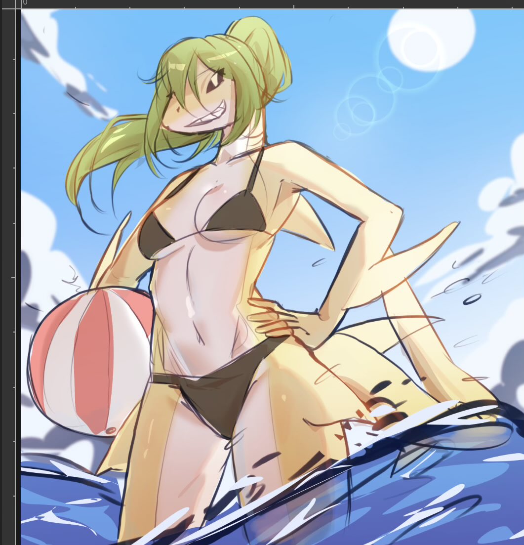 vantawack_arts's tweet photo. finally, an excuse to bring back my lemon gal https://t.co/9RbrWojjSu