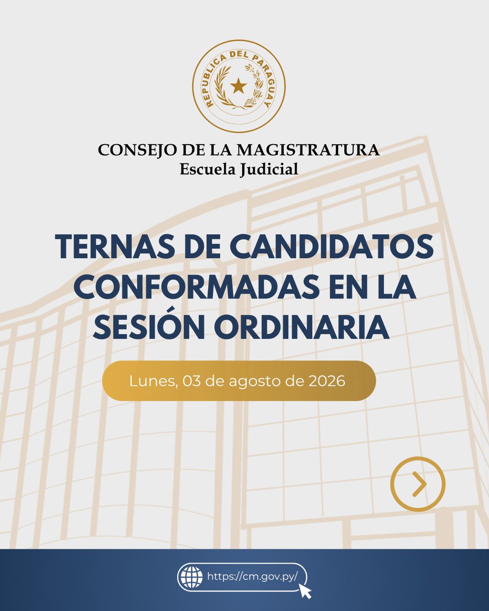 ConsejoParaguay tweet picture