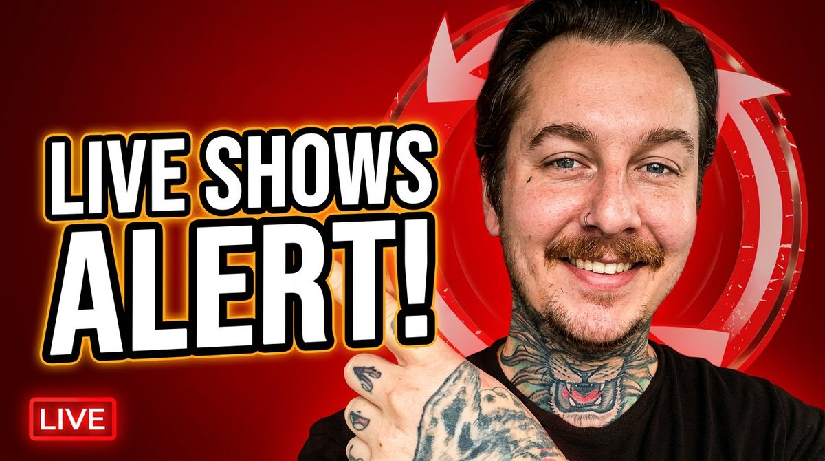 MrBundlePack's tweet photo. ⚠️ BIG ANNOUNCEMENT ⚠️

Starting this month, we will be doing 'LIVE SHOWS!'

Keep a lookout for MORE announcements! 

So excited! https://t.co/E6TdTN9AWo
