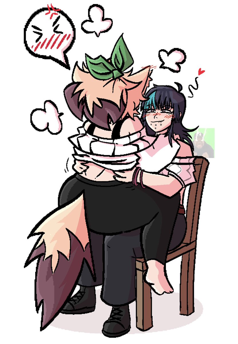 SydButGreen's tweet photo. not funny and not adorable but i sure am self shipping all the same https://t.co/08TE4CeU8w