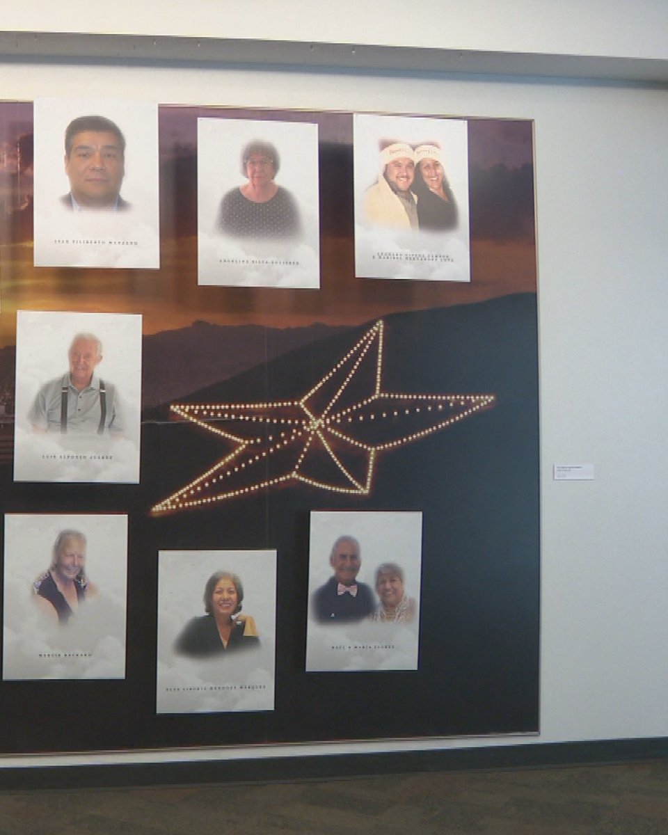KFOX14's tweet photo. A display honoring the 23 victims of the August 3rd, 2019, Walmart shooting will be at El Paso City Hall all week. https://t.co/vwkr8M8D7S #ElPasoStrong #UnitedistheWay #DayofRemembrance #DayofRemembrance2026 #Aug3rdshooting #Walmartshooting https://t.co/2Y7Zf0coS1