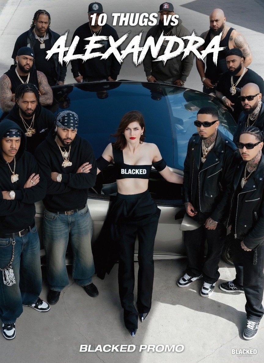 Orivendra's tweet photo. Alexandra vs 10 Black Thugs https://t.co/p5eMf3odVU