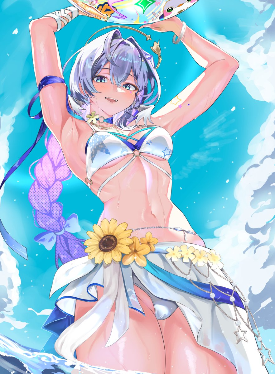 yoru_arukughi's tweet photo. 水着 ロビン
#崩壊スターレイル #HonkaiStarRail #Robin https://t.co/vEVBUTSatg