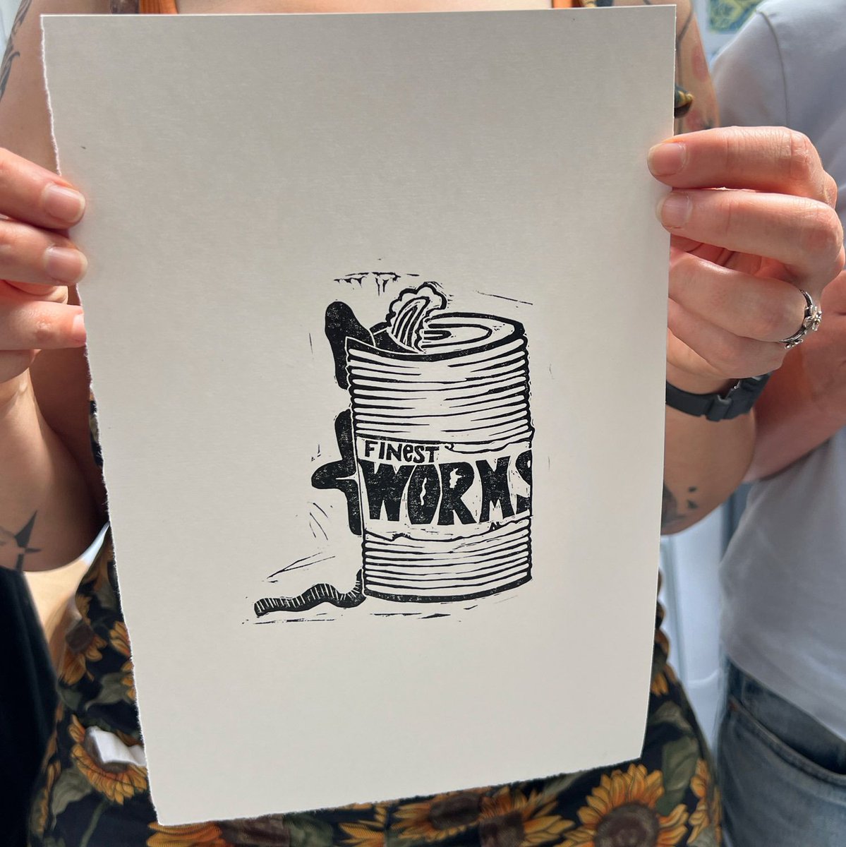 Design_York's tweet photo. Four fabulous linocut prints from Saturday’s beginner's linocut workshop.

#linocut #linoprinting  #printmaking #York #North Yorkshire https://t.co/zIY3vizHPA