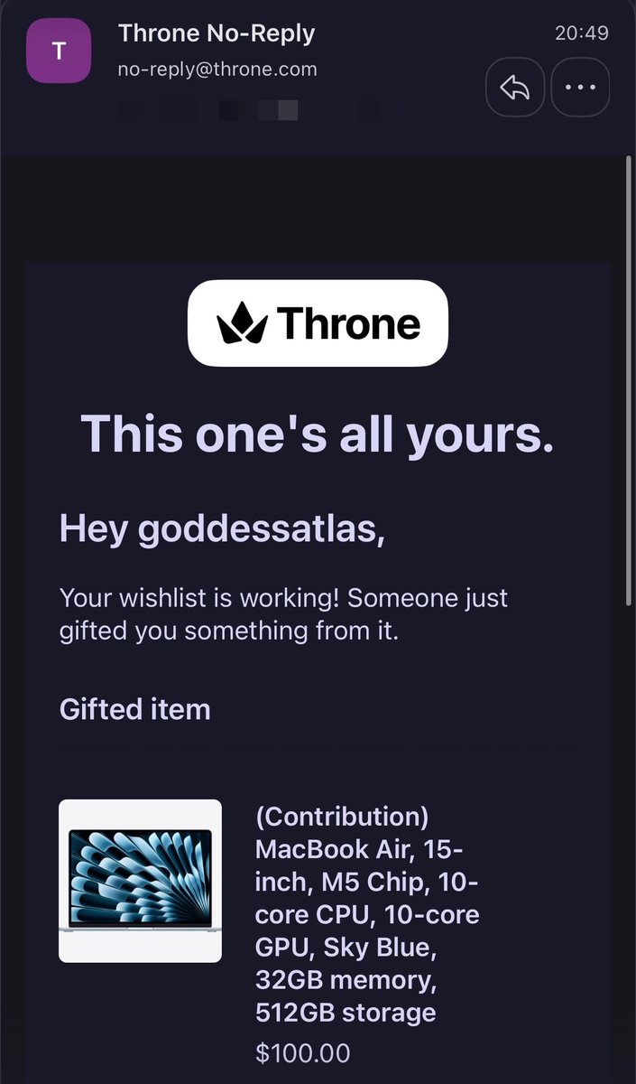 GoddessAtlas's tweet photo. It hasn’t even been 24 hours and we’re already 13% of the way there.

I do love being the kind of woman who inspires this sort of behaviour.

And to think… we’ve only just begun.

I expect to see this laptop fully funded by the end of the week.

🎀💖💻😵‍💫🤭

More. More. MORE. https://t.co/LtmATQX9gd