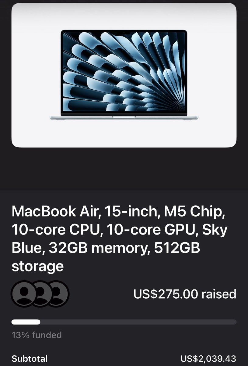 GoddessAtlas's tweet photo. It hasn’t even been 24 hours and we’re already 13% of the way there.

I do love being the kind of woman who inspires this sort of behaviour.

And to think… we’ve only just begun.

I expect to see this laptop fully funded by the end of the week.

🎀💖💻😵‍💫🤭

More. More. MORE. https://t.co/LtmATQX9gd