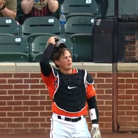 CespedesBBQ's tweet photo. Huge bummer that these are the three most enduring Adley O's moments.

1. Taking it all in during his debut

2. "Switching plates" at the Derby

3. Staring at a 2-0 meatball in the 2024 WC Game

Injuries, underperformance got in the way, but it wasn't supposed to end like this. https://t.co/Eme6sySoSx