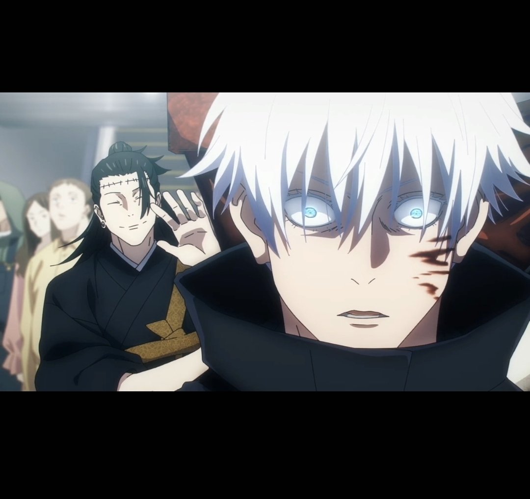 elisisii's tweet photo. never forget how heartbreaking it is that every time gojo allowed himself to have a human moment and let his guard down, it led to his demise. whenever he showed vulnerability or relief, it ended up costing him https://t.co/mvPY8O7Pla