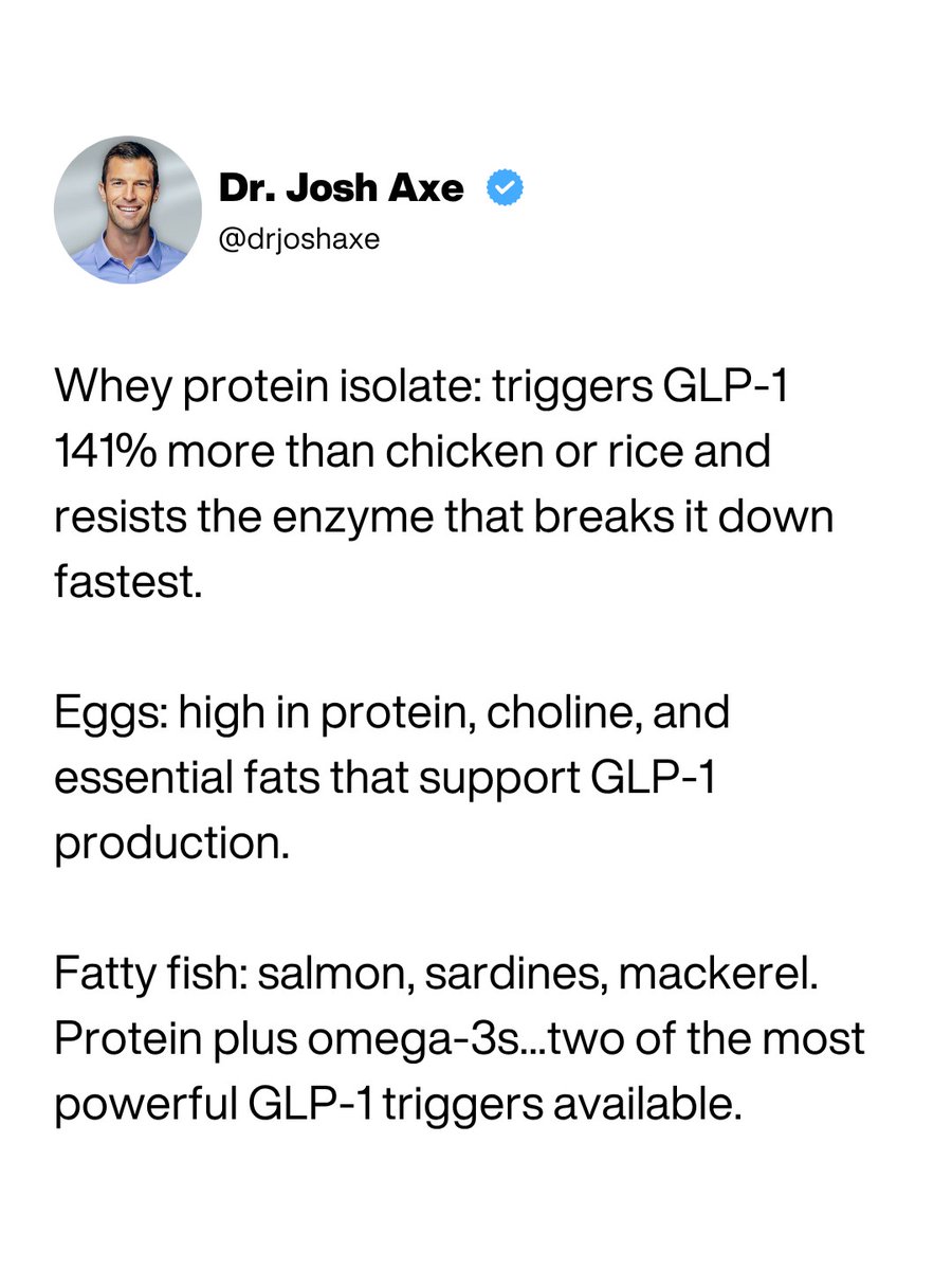 drjoshaxe's tweet photo. If you want the full breakdown on how to work with your body's own GLP-1 system, as well as the myths behind weight loss that I'm here to debunk, my masterclass walks you through it all. Click the link to access now: https://t.co/5s16JxmPky https://t.co/veKiYjVwJU