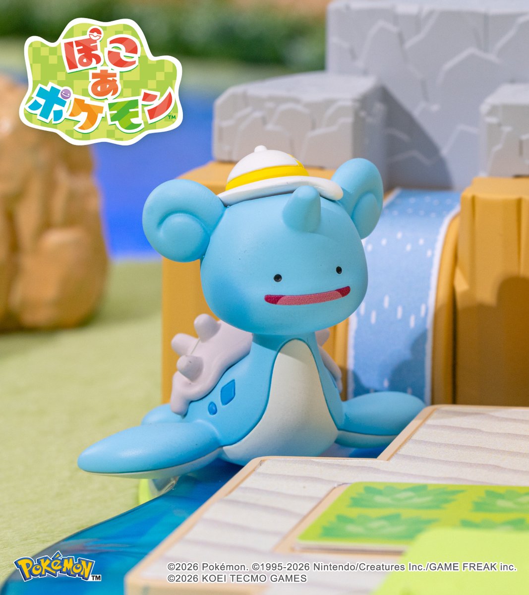 takaratomytoys's tweet photo. タカラトミーの「モンコレ　ぽこ あ ポケモン　コレクション」シリーズに新しいポケモンたちが登場するよ🌱
メタモン（ラプラスへんしん）
カビゴン（こけむし）

10月1日発売予定！あつめて「ぽこ　あ　ポケモン」の世界をもっと楽しんじゃおう🏝

https://t.co/KRARyO2E1C https://t.co/l18eNDTkPt