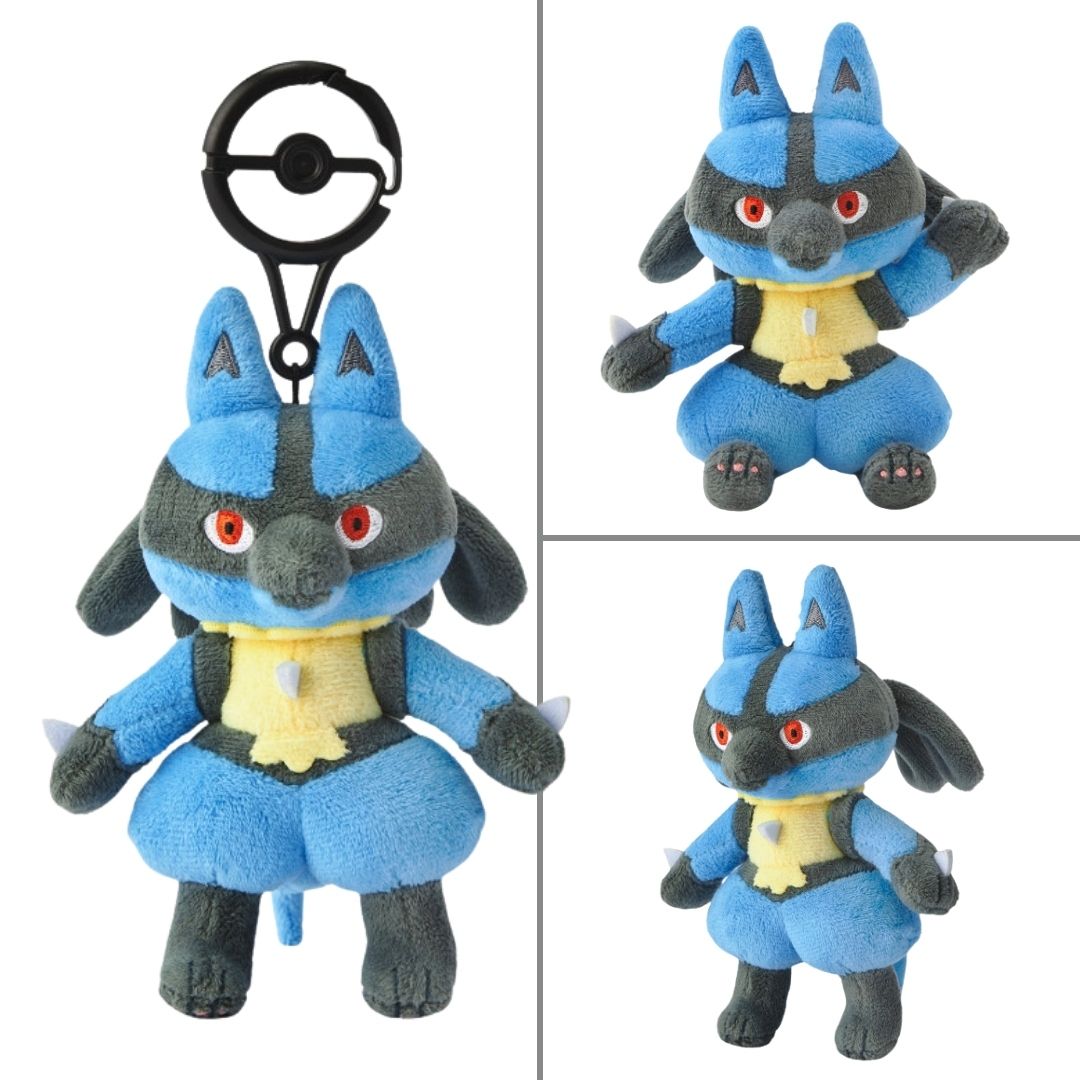 mecchaJP's tweet photo. 💙🔥 Lucario Never Skips Training Day. 
Pokémon Special Training - Plush Keychain - Lucario ✨ Available at the link below!
🛑 https://t.co/91Lwid2Knm

#Pokemon #Lucario https://t.co/ebyvMPPvcf