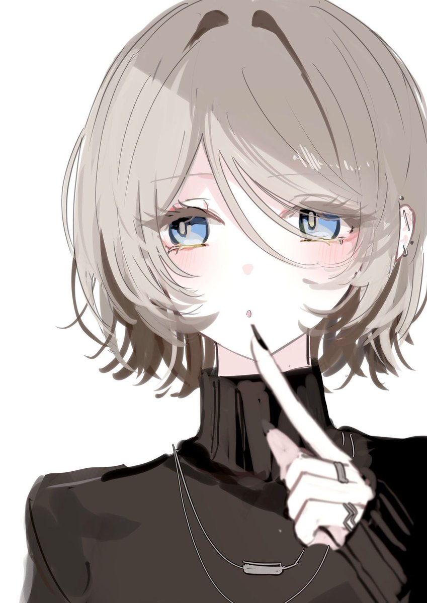 RelioMarko's tweet photo. Focused on soft eyes, a calm expression, and a clean monochrome aesthetic to create a quiet, elegant vibe. Hope you enjoy this piece!

#AnimeArt #AnimeGirl #Aesthetic #DigitalArt #AnimeEdit #MangaArt #Illustration #ArtDaily #AnimeStyle #Weeb #Otaku #ViralArt #AnimeCommunity https://t.co/wxfVR3qEPz