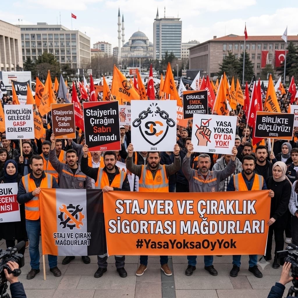 CirakStajFED's tweet photo. 📢 Staj ve Çıraklık Sigortası Eşitsizliği Son Bulsun!
@Akparti
@MHP_Bilgi
@yenipartiyiz 
@RTErdogan 
@dbdevletbahceli 
@eczozgurozel
@Yusuf__Tekin 
@tcmeb 
@isikhanvedat 
@csgbakanligi 
@memetsimsek 
@HMBakanligi 
@abakingurlek 
@iletisim 
@herkesicinCHP
@iyiparti
@YeniYolTBMM
@SaadetPartisi
@GelecekPartiTR
@devapartisi
@_DemokratParti
@rprefahpartisi
@anahtarparti
@zaferpartisi
@bbpgenelmerkez
 @DSPGenelMerkez 
@BTP_Parti
@tipgenelmerkez
@dypmerkez 
@emekpartisi 
@NumanKurtulmus
@mehmetucum
@oktay_saral
@ejderacikkapi
@MahinurOzdemir
@profdrorhanates 
@MvDrHasanArslan 
@aerdemcantimur
@Korkutata_Zeki 
@isikhanvedat 
@vedatbilgn
@akbasogluemin
@NazimMavis
@leylasahinusta
@resulkurt34
@vedatbilgn
@zorlu77

Yıllardır üretim çarklarının başında fiilen alın teri döken, sanayide ve iş yerlerinde bizzat çalışan yüz binlerce stajyer ve çırağın yaşadığı hak kaybı artık ertelenemez bir noktaya gelmiştir.

Devletimiz tarafından verilen sigorta kartlarında yer alan tescil tarihi, ne yazık ki emeklilik hesabında (uzun vadeli sigorta kolları) başlangıç olarak kabul edilmemektedir. Sadece kısa vadeli (iş kazası ve meslek hastalığı) sigorta primlerinin yatırılması, fiilen yapılan bu ağır çalışmaları hukuki olarak yok saymakta ve büyük bir eşitsizlik yaratmaktadır.

⚖️ Çağrımızdır: Hak Verilsin, Mağduriyet Bitsin!

Avukatlara ve doktorlara tanınan staj/eğitim süresi borçlanması ve sigorta başlangıcı sayılması hakkı, sanayide ve tezgah başında alın teri döken staj ve çıraklara da tanınmalıdır. Bu durum Anayasa'nın eşitlik ilkesinin bir gereğidir.

Staj ve Çıraklık Sigortası Mağdurları Federasyonu öncülüğünde sesimizi yükseltiyoruz:

TBMM açılmalı, ilgili kanun teklifleri ivedilikle komisyonlardan geçerek Genel Kurul'da yasalaşmalıdır!

Emeğimizin ve alın terimizin karşılığı olan hakkımızı istiyoruz.  

Stajyerin Çırağın Sabrı Kalmadı
#YasaYoksaStajyerçıraktanOydaYok