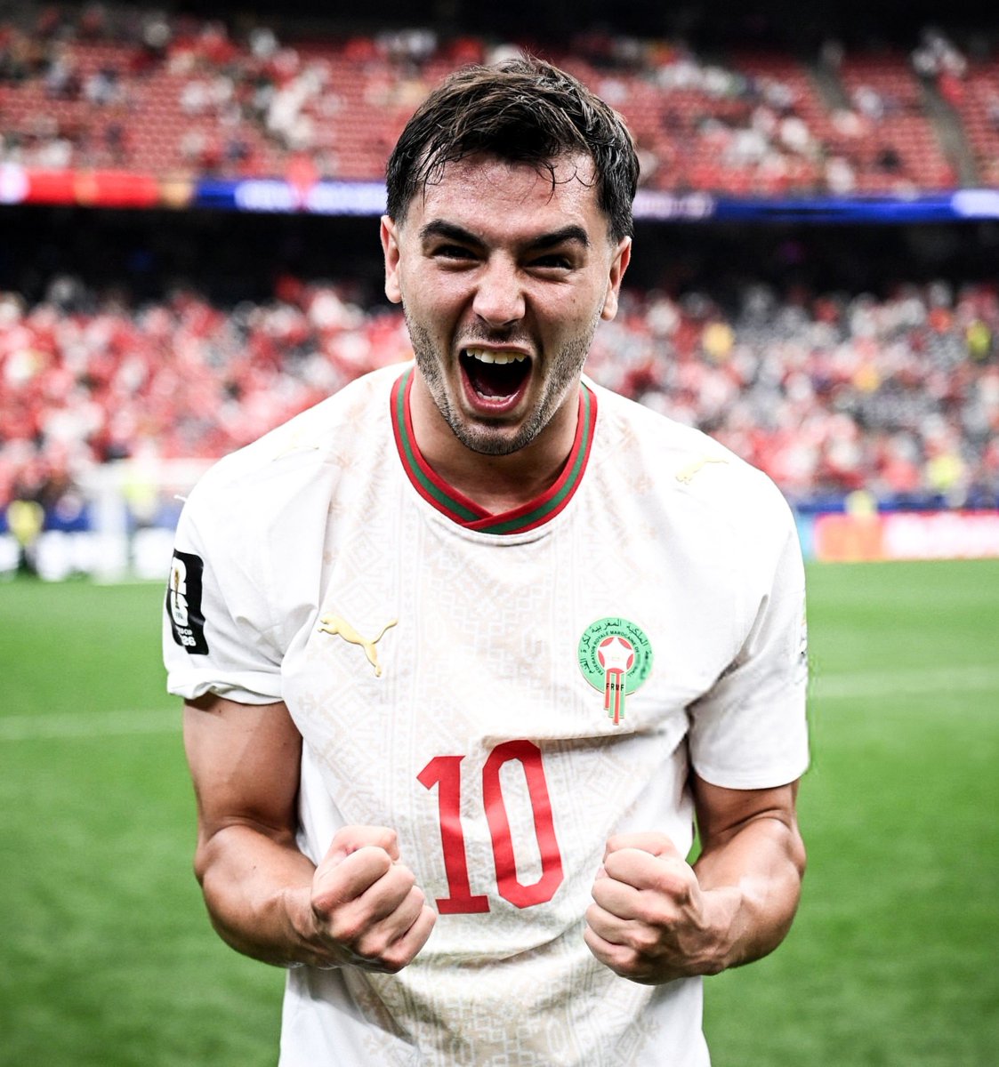 ActuFootMaroc's tweet photo. Atteignant aujourd'hui 𝟮𝟳 𝗔𝗡𝗦, voici la carrière de Brahim Diaz 🇲🇦🥰 :

🏟️ 312 Matchs.
🦁 𝟯𝟮 𝗦𝗲́𝗹𝗲𝗰𝘁𝗶����𝗻𝘀.
⚽ 56 Buts.
🎯 51 Passes décisives.
🥇 Meilleur passeur africain de l'histoire de la CDM.
🏆 ×𝟭 𝗖𝗼𝘂𝗽𝗲 𝗱'𝗔𝗳𝗿𝗶𝗾𝘂𝗲.
🏆 ×1 Ligue Des Champions.
🏆 ×2 Liga.
🏆 ×1 SuperCoupe d'Espagne.
🏆 ×1 Premier League.
🏆 ×2 Coupe d'Angleterre.
🏆 ×1 SuperCoupe d'Angleterre.
🏆 ×1 Serie A.
🏆 ×1 SuperCoupe d'Europe.
🏆 ×1 Coupe Continentale.
🥇 ×1 Meilleur buteur de la CAN.
🥇 ×1 Meilleur buteur des qualifs CAN.