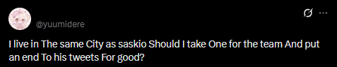 Saskio tweet media