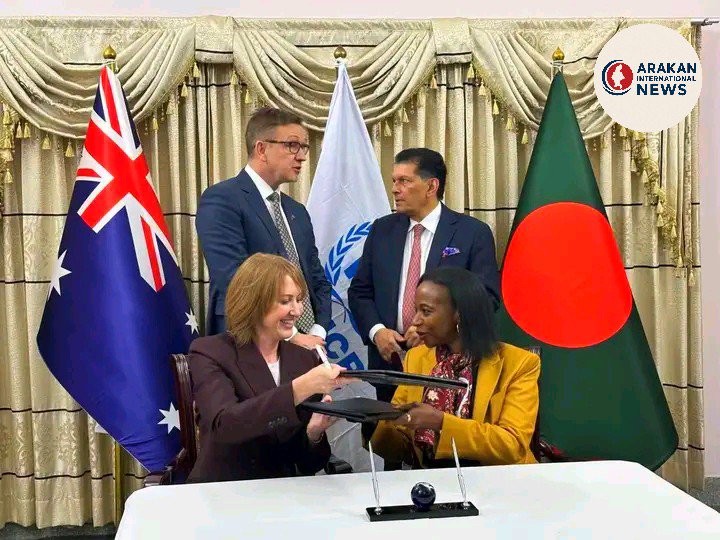 rohingyadeshtv's tweet photo. THANK YOU , AUSTRALIA, for your AUD 25.25 million contribution to support Rohingya refugees and host communities in Bangladesh.

Your timely support will help sustain life-saving protection &amp; essential services for those who need them most. 🫶💙 https://t.co/PWn3JD3Mik