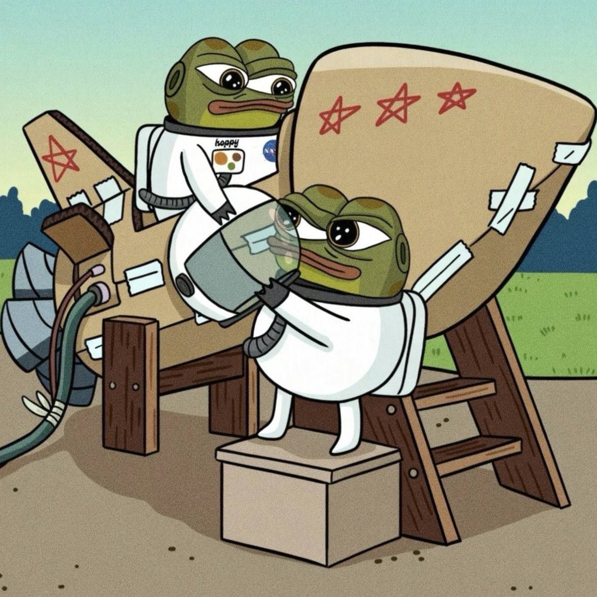 DarociVenom's tweet photo. @yourcryptodj $Hoppy without question 🚀
Fresh CTO🚀
Strong community 🚀
Strong narrative 🚀 (first frog created before pepe)
Its just a matter of time🤫🚀🚀🚀 https://t.co/VxM0rAdvdz