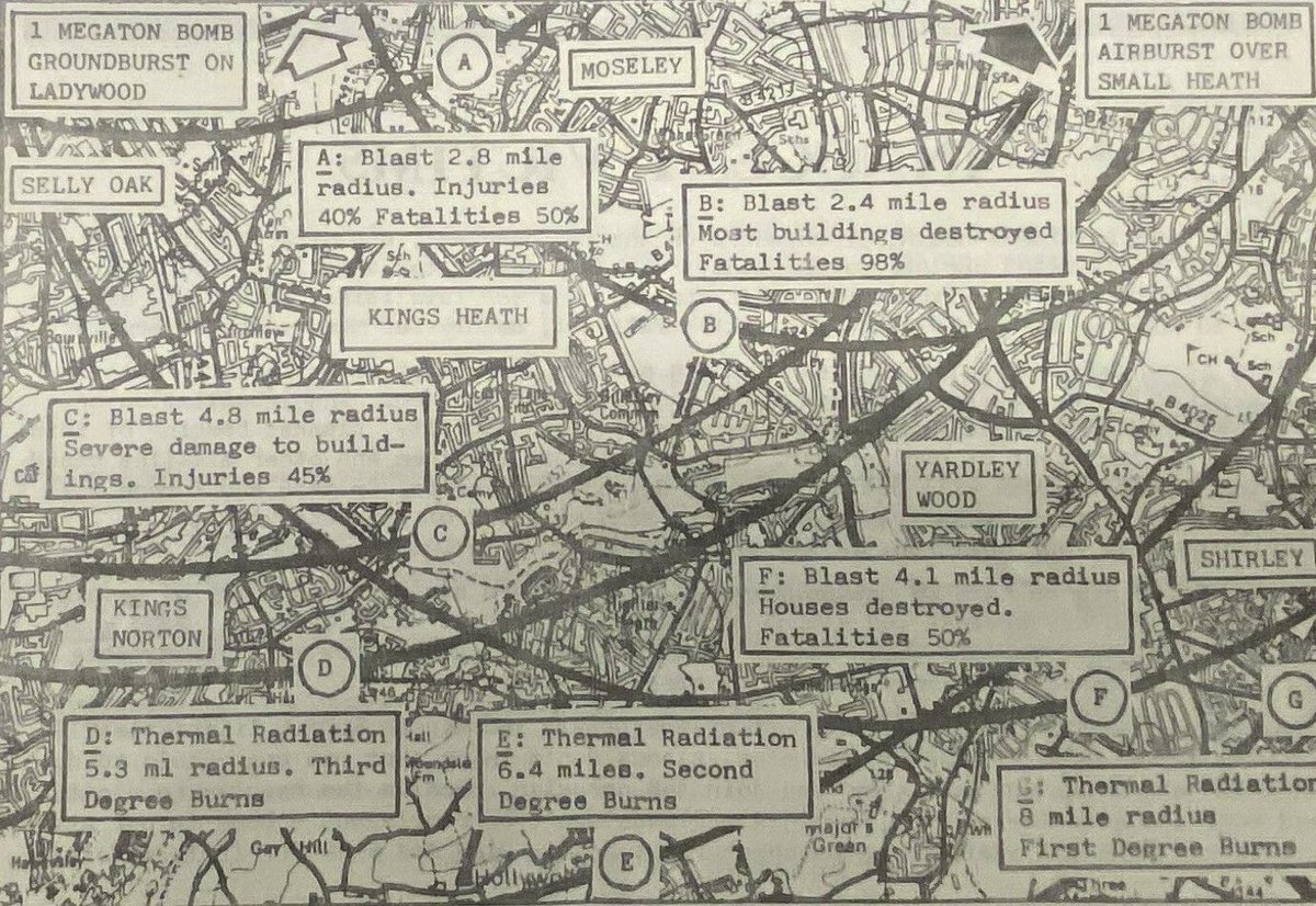 TheIronRoom's tweet photo. Our latest blog looks at ‘Operation Hard Luck’, the UK's 1982 civil-defence policy designed to test emergency capabilities in the event of a nuclear war including the proposals for Birmingham: https://t.co/jFkjsNaC2y  Ref: LS 4/Birmingham Printed and Published/18 @LibraryofBham https://t.co/dvABlcuUus