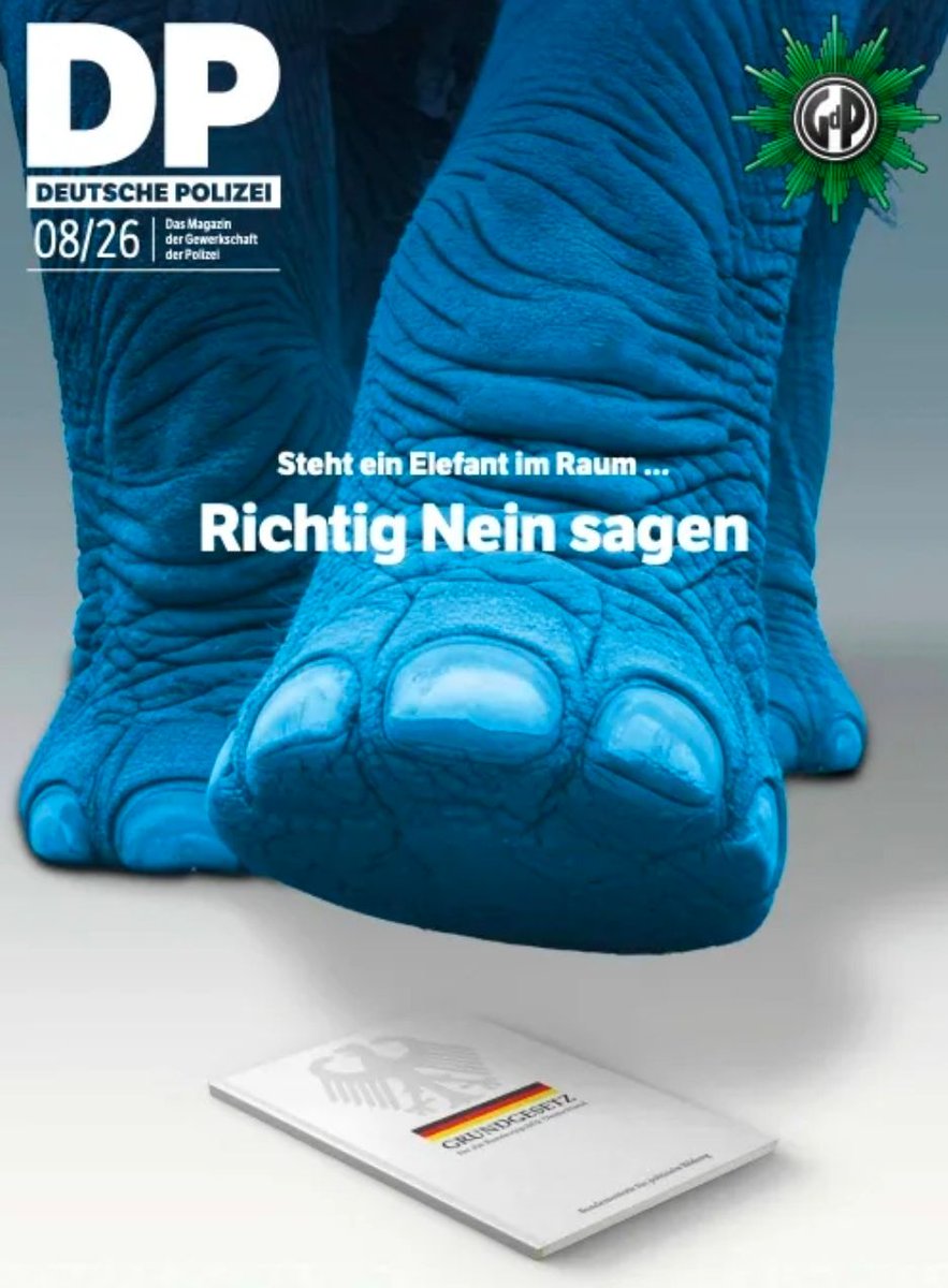 stay_wokeness's tweet photo. Gewerkschaft der #Polizei (GdP) stabil, deutlich &amp; klar! "Wer seinen geleisteten Eid ernst nimmt, kann gar nicht anders: No-Go mit der AfD. Polizisten können Kraft ihres abgelegten Eides keine verfassungsfeindliche Partei wählen, diese unterstützen, oder dort mitmachen."

📷 https://t.co/OdJmCNG5sV