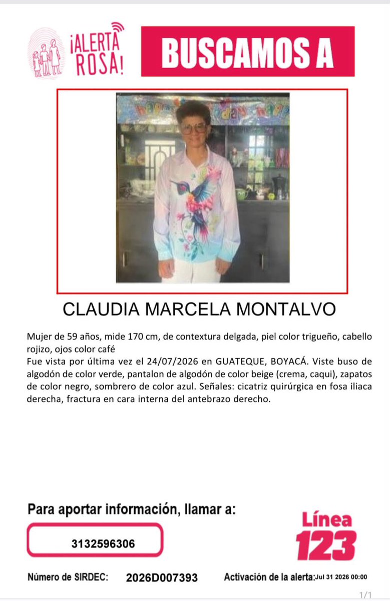 juguitodecalzon's tweet photo. AYUDA CLAUDIA ESTÁ DESAPARECIDA DESDE HACE UNA SEMANA, AYÚDANOS A ENCONTRARLA 🙏🏼🙏🏼🙏🏼 https://t.co/0BA8iaIg19