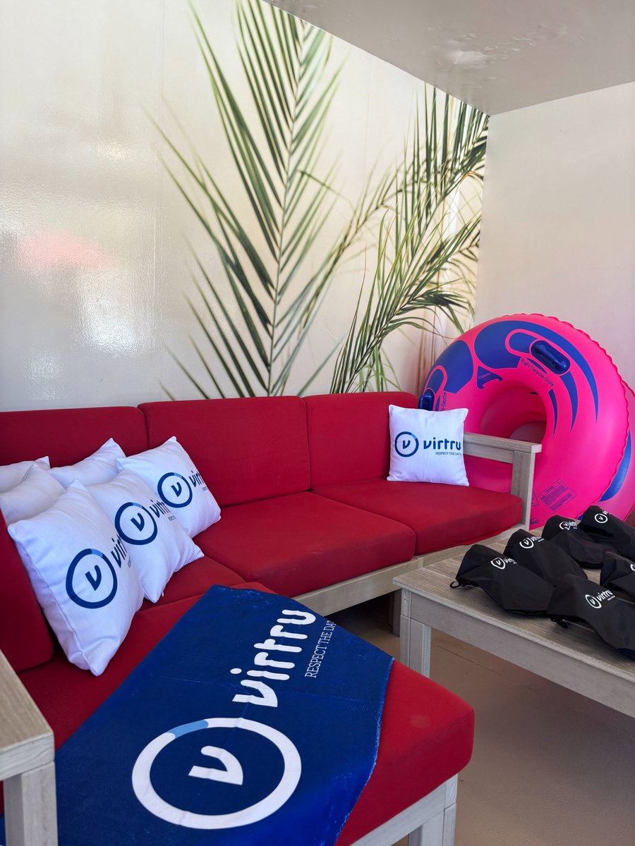 virtruprivacy's tweet photo. We're set up. We're ready. Find us at the Virtru Veranda, Mandalay Bay, today and tomorrow. #BlackHat2026 https://t.co/yK6H7e06ZR