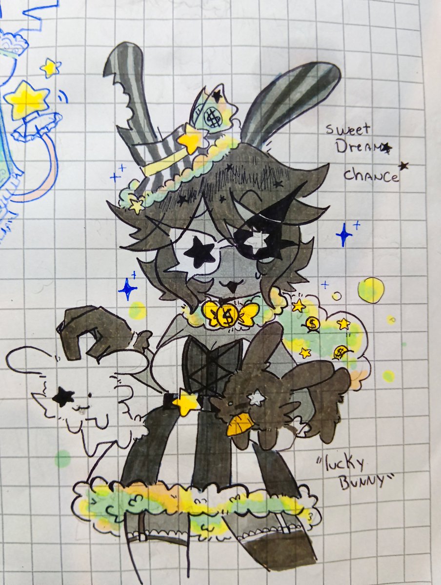 Pradaxa_001's tweet photo. [dream land au] 
Mafioso and chance (yes, yes mafioso took a bite of chance) https://t.co/KdN7Bk8Laz