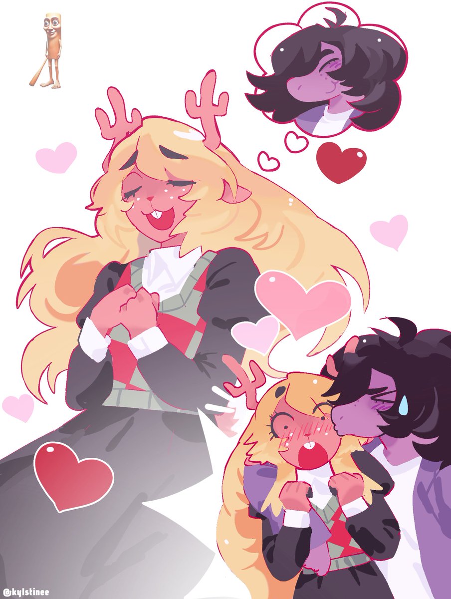 kylstinee's tweet photo. hi guys #suselle #deltarune https://t.co/51fXLjfcDK