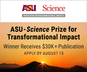 ScienceCareers's tweet photo. This prize recognizes transformational research that uses innovative methods to identify problems and develop solutions directly influencing policy and decision-making.
Apply: https://t.co/SIRELFtQOW
#SciencePrize #ASU #Science #AAAS https://t.co/KNM6oGiQlc