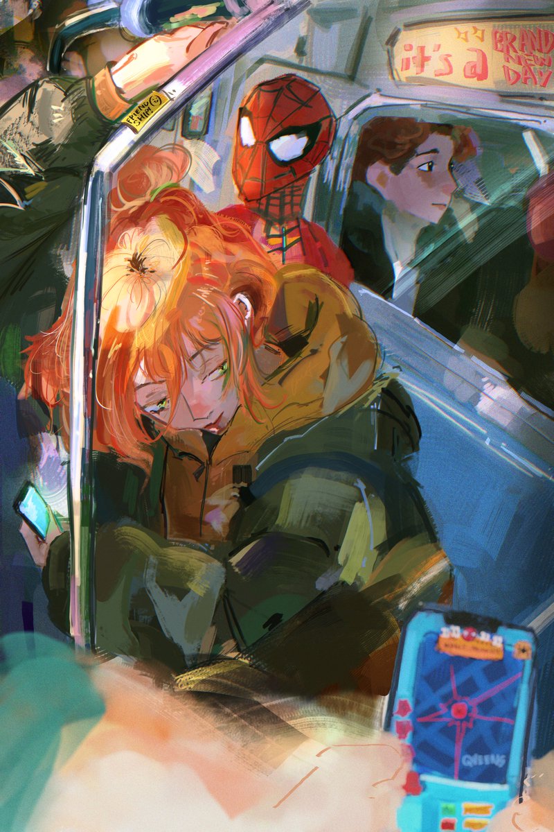kotonesque's tweet photo. friends 🧡❤️
#spidermanbrandnewday #jeangrey https://t.co/x4qeHpohJI
