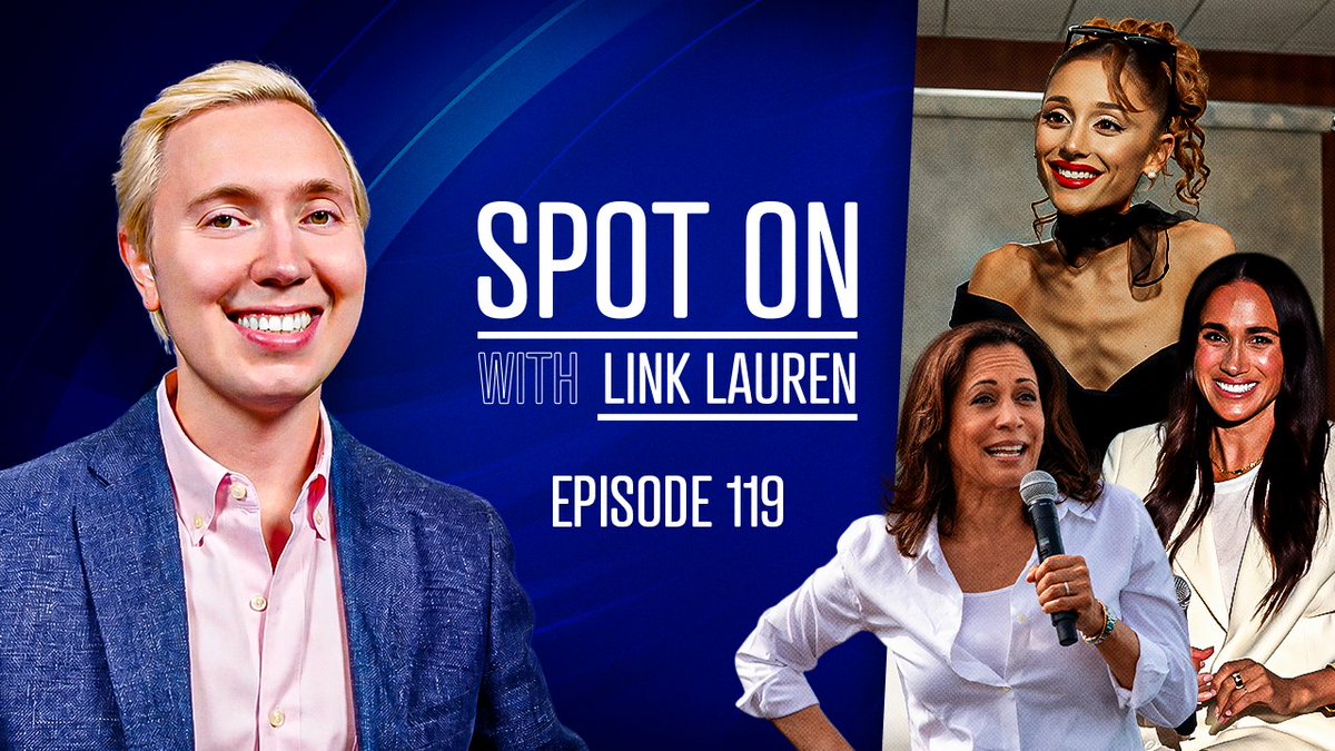 spotonwithlink's tweet photo. Palace Staff Revolts Over Meghan Markle and Prince Harry and Ariana Grande Faces Public Scrutiny Over Body Image

Don’t miss today’s episode of @itslinklauren's @spotonwithlink

WATCH NOW⬇️

YouTube: https://t.co/zpyAAErQZK
Apple: https://t.co/tJcLIbDhx1
Spotify: https://t.co/LFX3cmNdO8