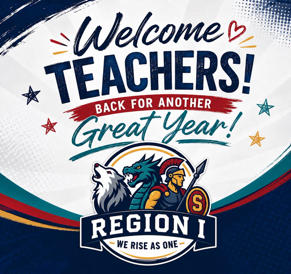 Region1DISD's tweet photo. WELCOME BACK, TEACHERS! 👏👏 

Region I is beyond excited to kick off another incredible year of learning together. 

Your passion inspires. Your dedication changes lives. Your impact reaches far beyond the walls of your classroom. Let’s make this our best year yet! https://t.co/gOn9Vu4M8I