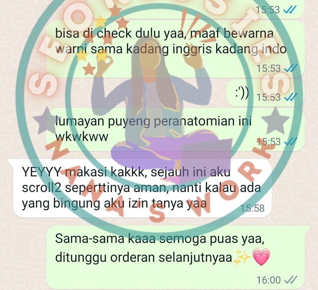 titikommaa's tweet photo. ✨ OPEN Jasa Turun Plagiasi &amp; AI Detection ✨

✔ Parafrase manual
✔ Makna &amp; kualitas tulisan tetap terjaga
✔ Membantu menurunkan similarity Turnitin &amp; AI detection
✔ Untuk skripsi, jurnal, makalah, laporan, esai, dan tugas lainnya

📩 WA di bio untuk konsultasi fee #zonauang https://t.co/KwVDQAwuc5