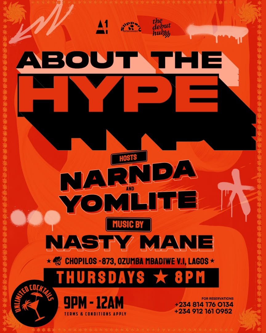 Yk_Jessika's tweet photo. If you've been waiting for a chance to put your music in front of people, here's one.

Every Thursday, ABOUT THE HYPE brings together artists, music lovers, creatives, and industry people in one room.

Your next opportunity can start here ⭐️
Don't forget to register 👇 https://t.co/F4F1mpp53e