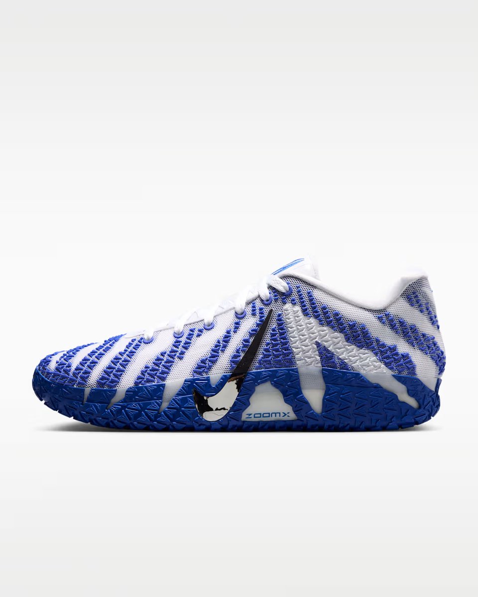 SneakerScouts's tweet photo. Nike Ja 3 'White/Game Royal/Metallic Silver' 

Available via @nikestore |$125| #ad @JaMorant 

>>> https://t.co/hg00FvoYRA https://t.co/ixFbac9elk