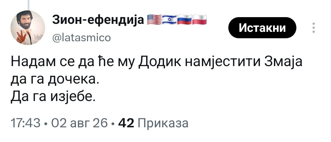 Зион-ефендија 🇺🇲🇮🇱🇷🇺🇵🇱 tweet media