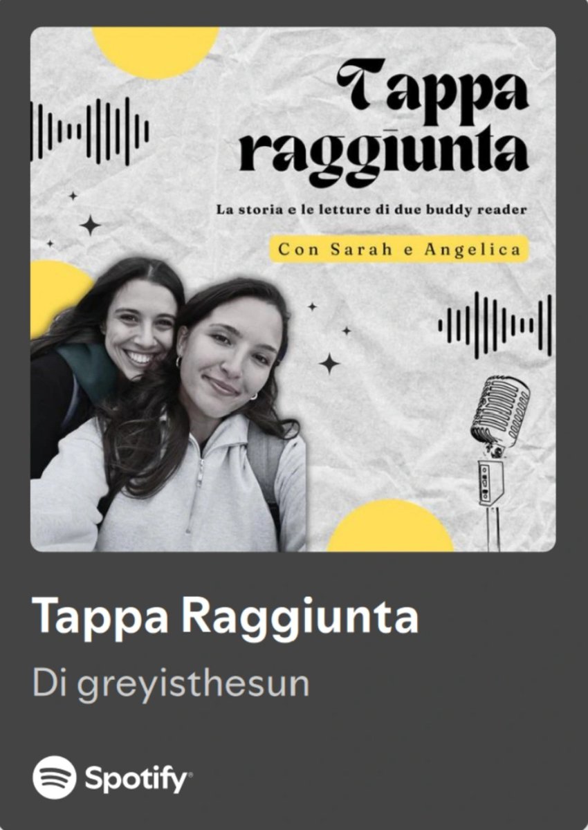 darth0sinner's tweet photo. Dato che si è risvegliato il #booktwt mi fa piacere farvi conoscere Tappa Raggiunta, il podcast che @LeilaPendragon e io abbiamo realizzato. Ormai sono 5 anni che facciamo buddy reading e abbiamo cercato di ampliare questa passione per mezzo del podcast. ♥️
⬇️ https://t.co/BqZkESqlsa