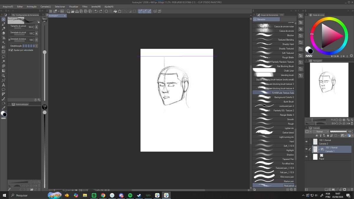 kizznzn's tweet photo. Um dia, aos 15 anos, eu sonhava em aprender a desenhar. Acabei abandonando esse sonho por causa de alguns traumas. Hoje estou quebrando a cabeça para aprender tudo o que deixei para trás. https://t.co/LGuwYA6A5i