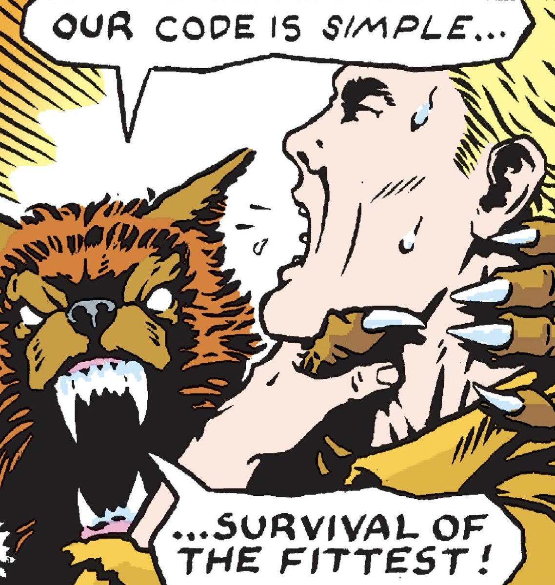 YourFlashGordon's tweet photo. survival of the fittest is a reality on Mongo π₯ #FlashGordon #ComicHero https://t.co/COjZHTgWJs