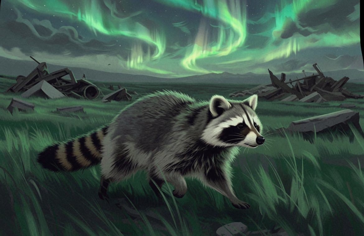 JimothyOnSOL_'s tweet photo. You thought Jimothy was done? 

What doesn’t kill Jimothy, only makes him stronger. 🦝 https://t.co/Y5FG6fERwC