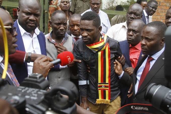 Ntalebrian22's tweet photo. These pictures were taken after HE Bobi wine tortured himself. How could he do that? He tortured himself yet he was just beaten properly.

Is not aware that in 56yrs there's no torture? https://t.co/BnLR1oTAv4