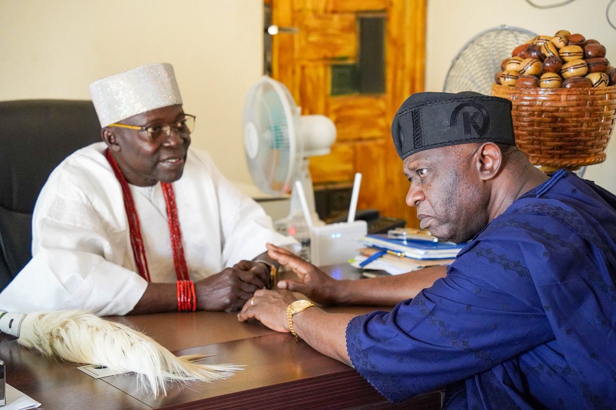 SundayKarimi's tweet photo. This weekend was another opportunity to engage directly with the people of Kogi West. I met with key political leaders across the district to strengthen our party, promote unity, and reaffirm our shared commitment to the continued progress of our constituency and the success of the APC.

I was also honoured to receive the Oba Irukera of Egbe, alongside his delegation, before paying a royal courtesy visit to the Agbana of Isanlu Kingdom, where we reaffirmed the importance of our traditional institutions as partners in promoting peace, unity, and sustainable development across Kogi West.

The weekend concluded with a Town Hall Meeting in Isanlu, where I listened to the concerns, ideas, and aspirations of our people, remaining until the early hours of the morning because every voice matters. I remain committed to accessible, people-focused representation, and I urge us all to stay united as we work together for the continued progress of Kogi West and the success of our great party in the forthcoming elections.
#renewedhope