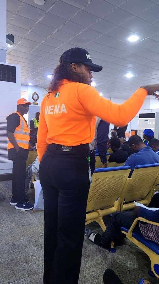 nemanigeria's tweet photo. NEMA Abuja Operations Office Coordinates Reception of 32 Nigerian Returnees from Türkiye

The National Emergency Management Agency (NEMA), Abuja Operations Office (AOO), on Monday coordinated the reception of 32 Nigerian nationals returned from the Republic of Türkiye at the Nnamdi Azikiwe International Airport, Abuja.

The returnees arrived aboard a chartered aircraft following an official notification from the Federal Ministry of Foreign Affairs as part of the Federal Government's ongoing efforts to facilitate the safe, orderly, and dignified return of Nigerian citizens.

In line with its statutory mandate, NEMA activated a coordinated reception process involving relevant government agencies and humanitarian partners to ensure the returnees received immediate support upon arrival.

The reception exercise included documentation, profiling, medical screening, and the provision of humanitarian assistance before the returnees were handed over to the appropriate authorities for further reintegration.

Speaking during the exercise, the Head of NEMA Abuja Operations Office, Pharm. Zakari Abubakar, reaffirmed the Agency's commitment to protecting the dignity and welfare of vulnerable persons through effective inter-agency collaboration.

He noted that every returning Nigerian deserves to be received with dignity, compassion, and respect, while encouraging the returnees to embrace the opportunity to rebuild their lives and take advantage of available government reintegration programmes.

Pharm. Abubakar also commended the strong collaboration among participating agencies, describing coordinated action as essential to ensuring seamless reception and sustainable reintegration support for returning migrants.

Stakeholders involved in the exercise included the Nigerian Immigration Service (NIS), the National Commission for Refugees, Migrants and Internally Displaced Persons (NCFRMI), the Federal Ministry of Foreign Affairs, airport authorities, security agencies, and other relevant partners.

The reception underscores the Federal Government's commitment, through NEMA and its partners, to ensuring the humane treatment and successful reintegration of returning Nigerian nationals.

3rd August, 2026